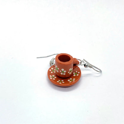 Barro CUP and PLATE COMBO earrings