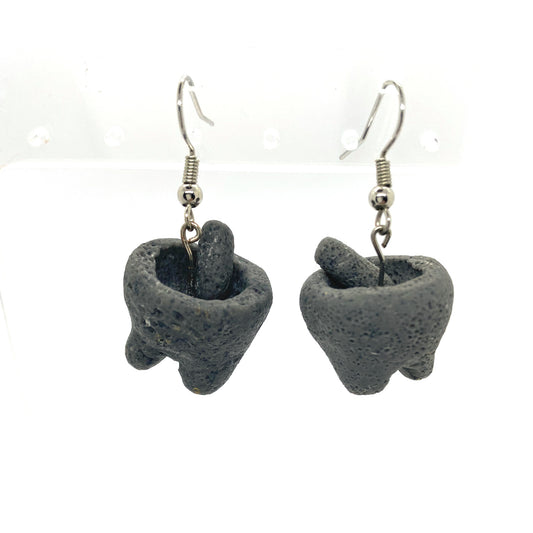 Molcajete earrings